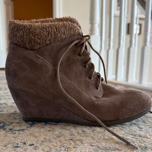 Madden girl Brown Suede Ankle Boots